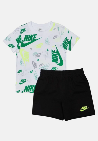 NIKE N NSW AOP LT WT FT SHORT GREEN