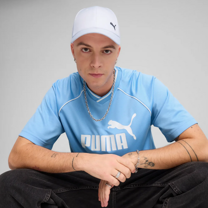 Cappellino da baseball ESS Metal PUMA Cat Bianco uomo