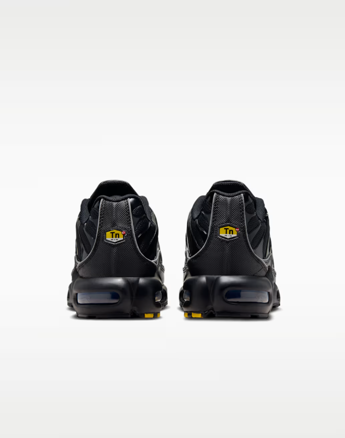 nike air max plus og black reflective men's -