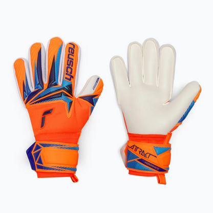 Guanti Reusch Attrakt  Advance Orange-Blu