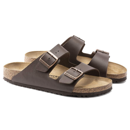 BIRKENSTOCK ARIZONA DONNA "DARK BROWN"