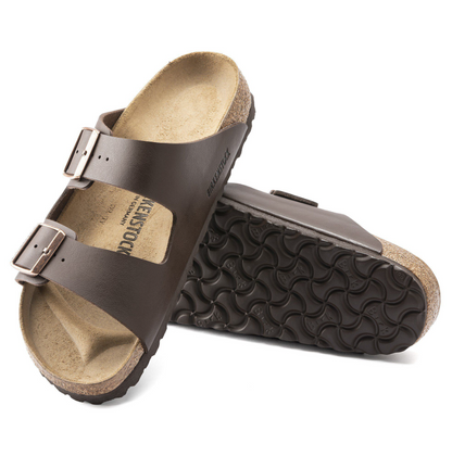 BIRKENSTOCK ARIZONA DONNA "DARK BROWN"