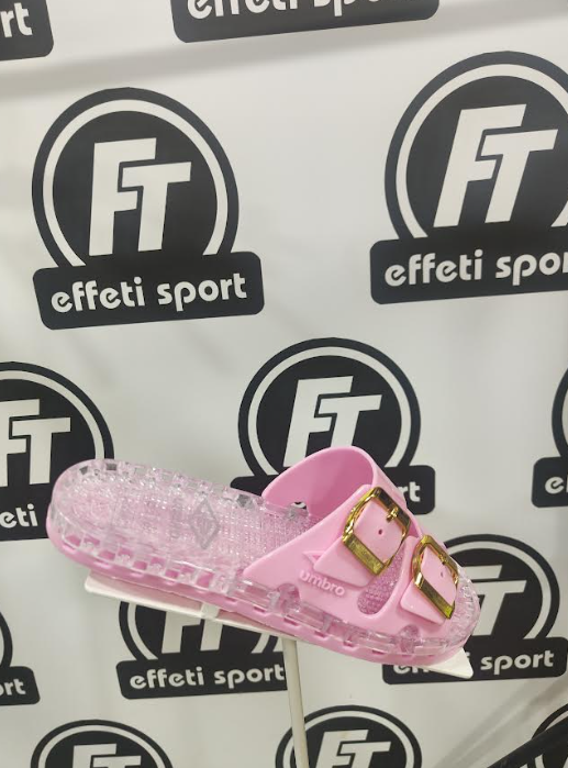 woman slide umbro rosa