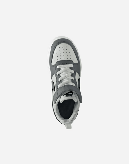 NIKE COURT BOROUGH LOW RECRAFT GREY BAMBINO