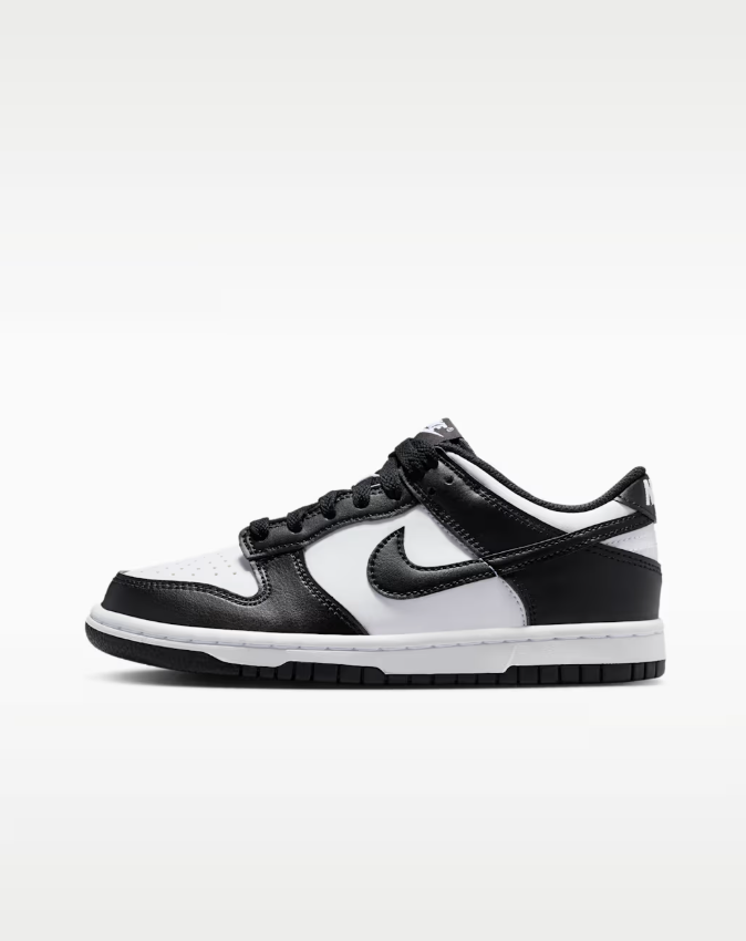 nike dunk low bianco e nero donna