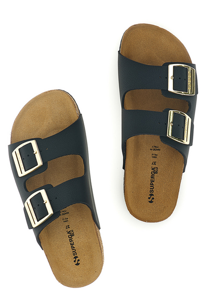 Ciabatte Superga Nero donna