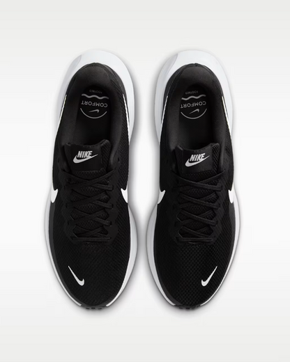 NIKE REVOLUTION 8 BLACK WHITE UOMO
