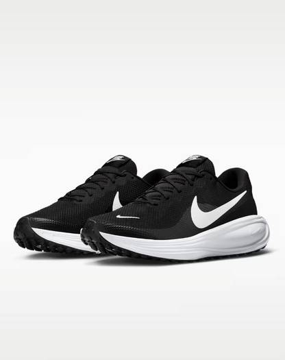 NIKE REVOLUTION 8 BLACK WHITE UOMO