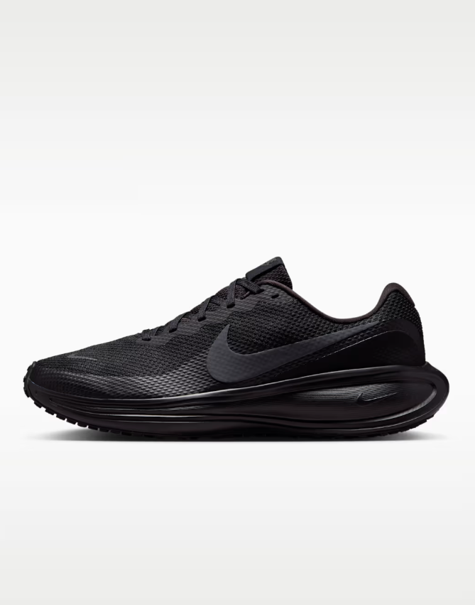 nike revolution 8 black uomo