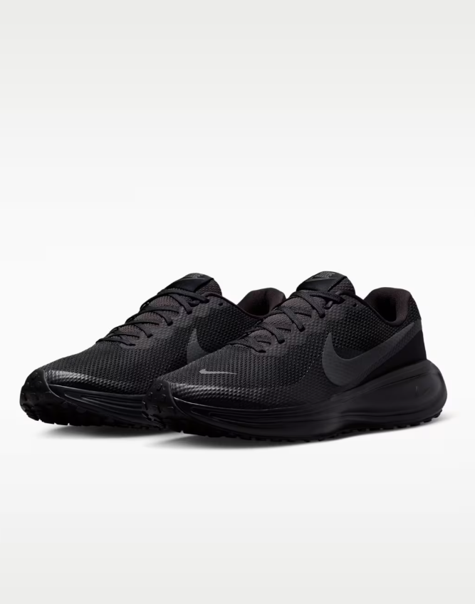 nike revolution 8 black uomo