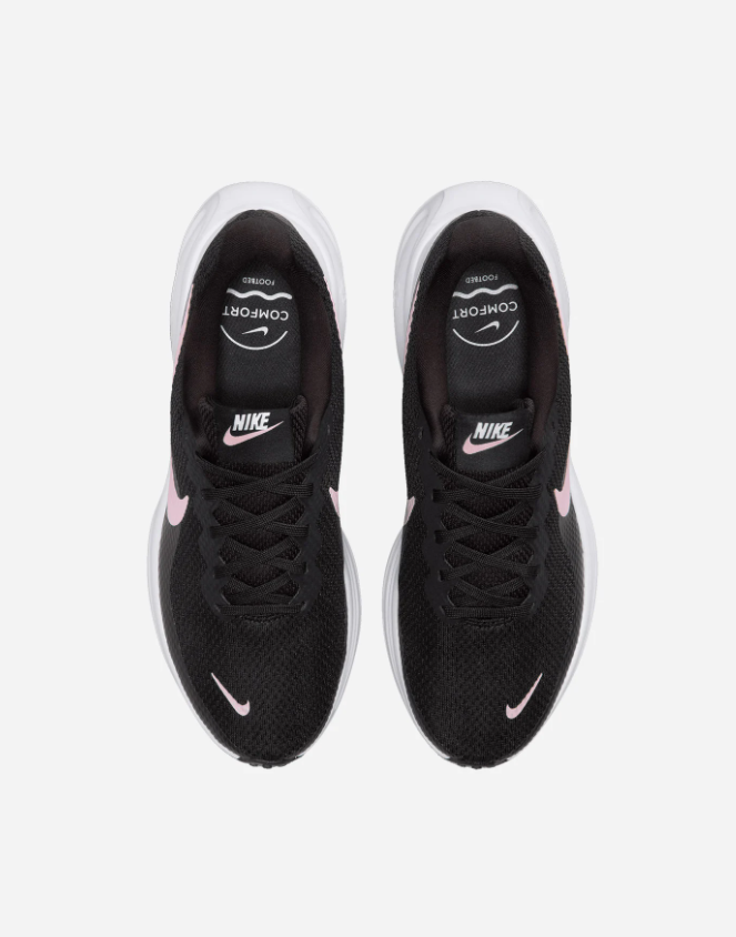 nike revolution 8 black-pink-white donna