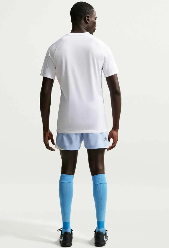 nike t-shirt park viii dri-fit white uomo