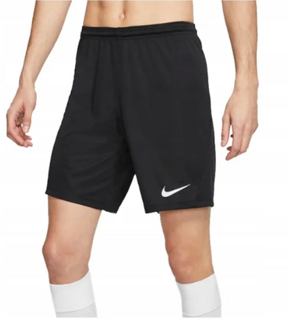 Nike Pantaloncini Dry Park III – Nero/Bianco uomo