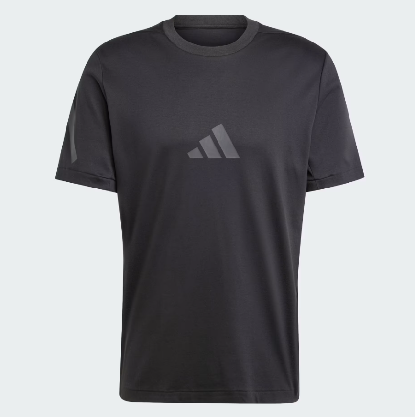 adidas z.n.e. tee black uomo