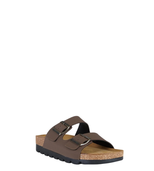 Superga ciabatta marrone donna