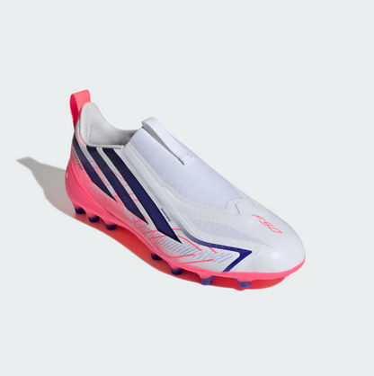 Adidas Scarpa da calcio F50 HYPERFAST LEAGUE Laceless Artificial Ground bambino
