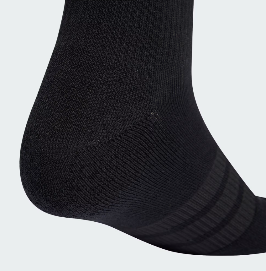 adidas calze cushioned sportswear confezione da 3 paia nero