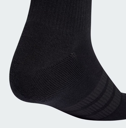 ADIDAS CALZE CUSHIONED SPORTSWEAR CONFEZIONE DA 3 PAIA NERO