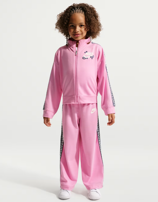 Nike Retro Remix Little Kids' 2-Piece Track Set pink bambina