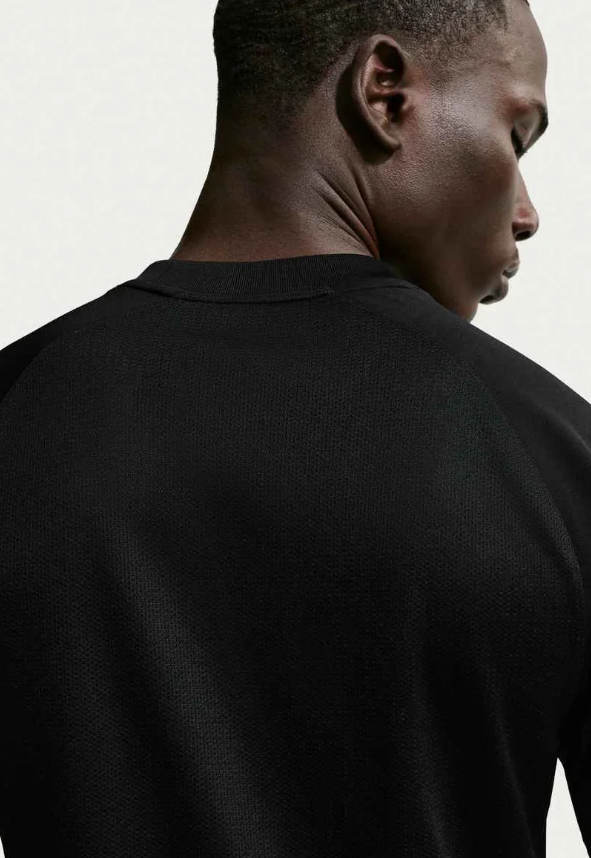 nike t-shirt dri fit park 3 nero uomo