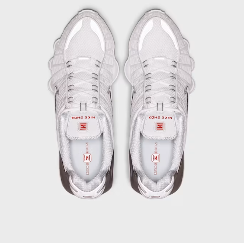 nike shox tl white uomo
