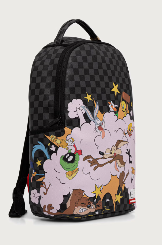 sprayground looney tunes fight cloud backpack