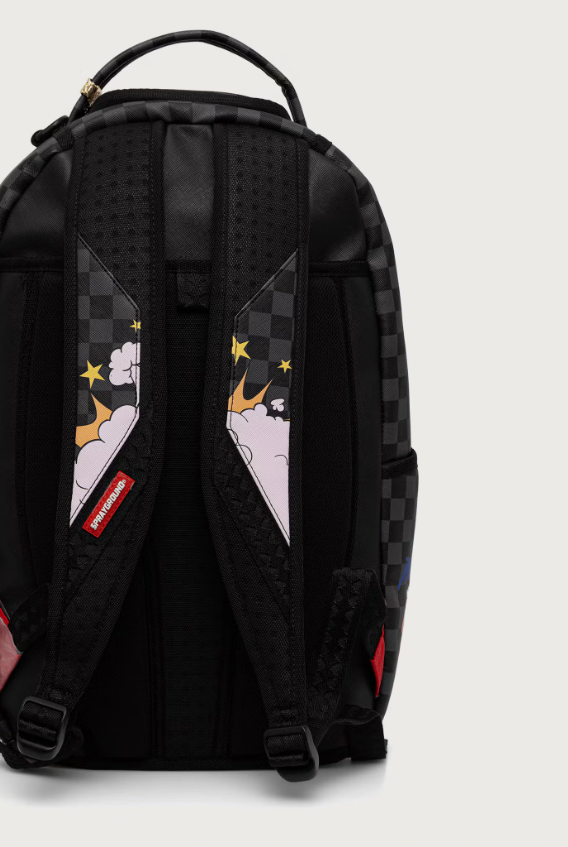 sprayground looney tunes fight cloud backpack