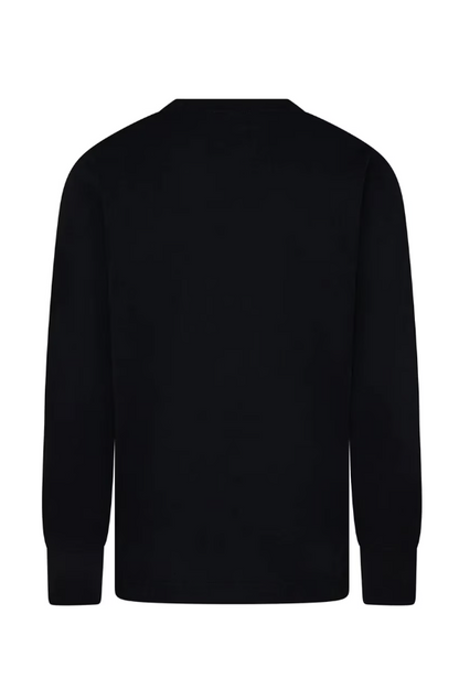 Jordan T-shirt  Manica Lunga Nera Bambino