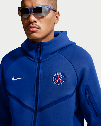 Nike Paris Saint-Germain Tech Fleece Windrunner felpa uomo