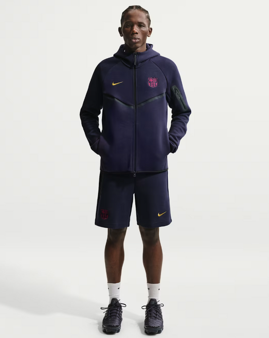 Nike FC Barcelona Tech Fleece Windrunner felpa uomo