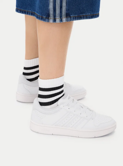 ADIDAS HOOPS CLASSIC J WHITE DONNA