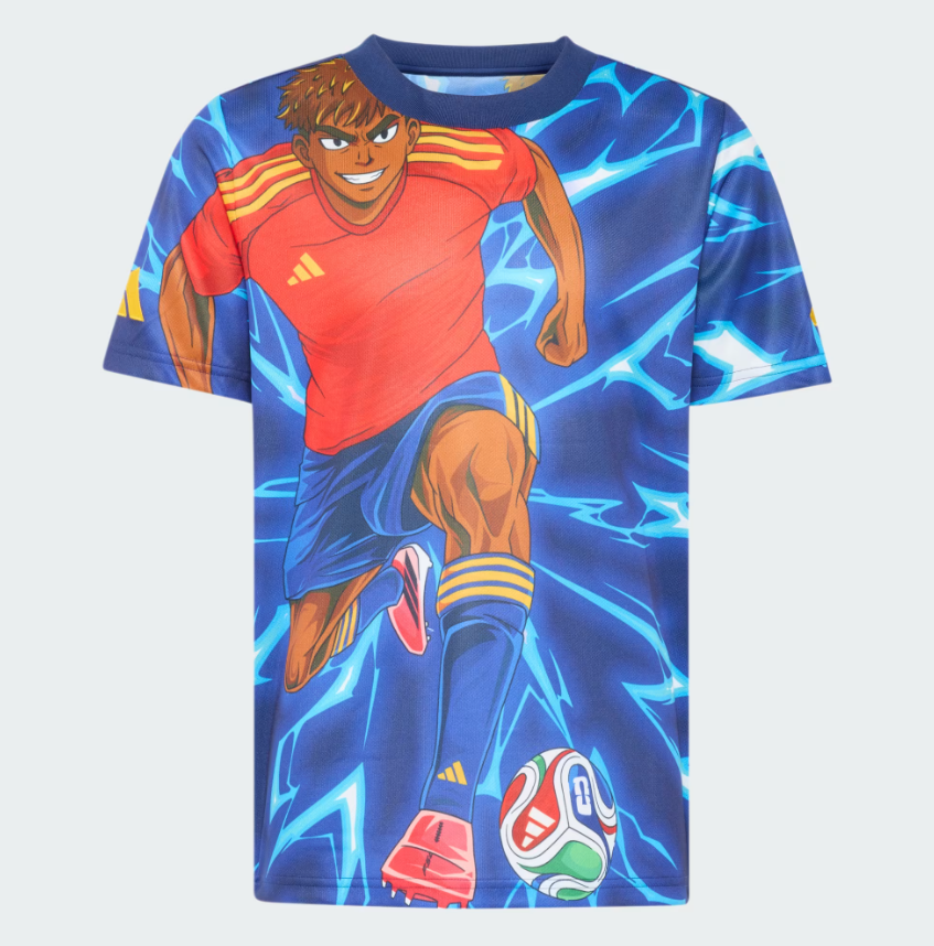 adidas maglia lamine yamal 26 anime bambino