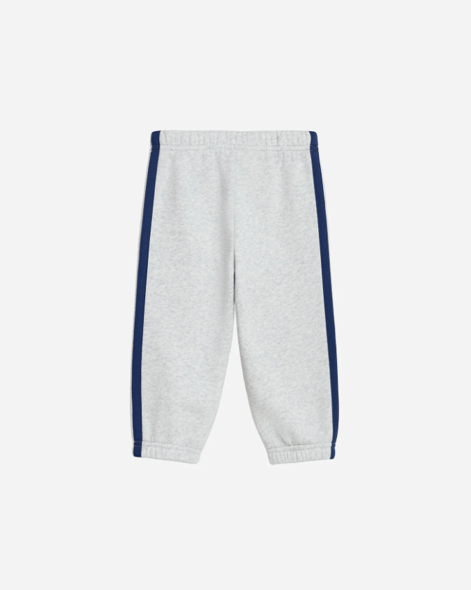 adidas tuta adidas essentials azzurro e grigio bambino