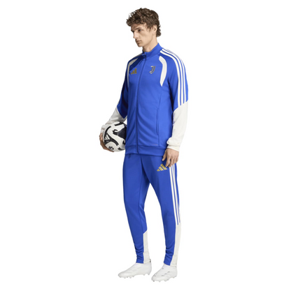 ADIDAS TUTA JUVENTUS BLU 3 STRIPS BIANCO UOMO