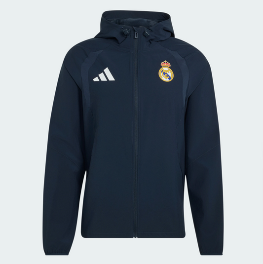 Adidas Giacca Tiro Travel Real Madrid Full Zip uomo