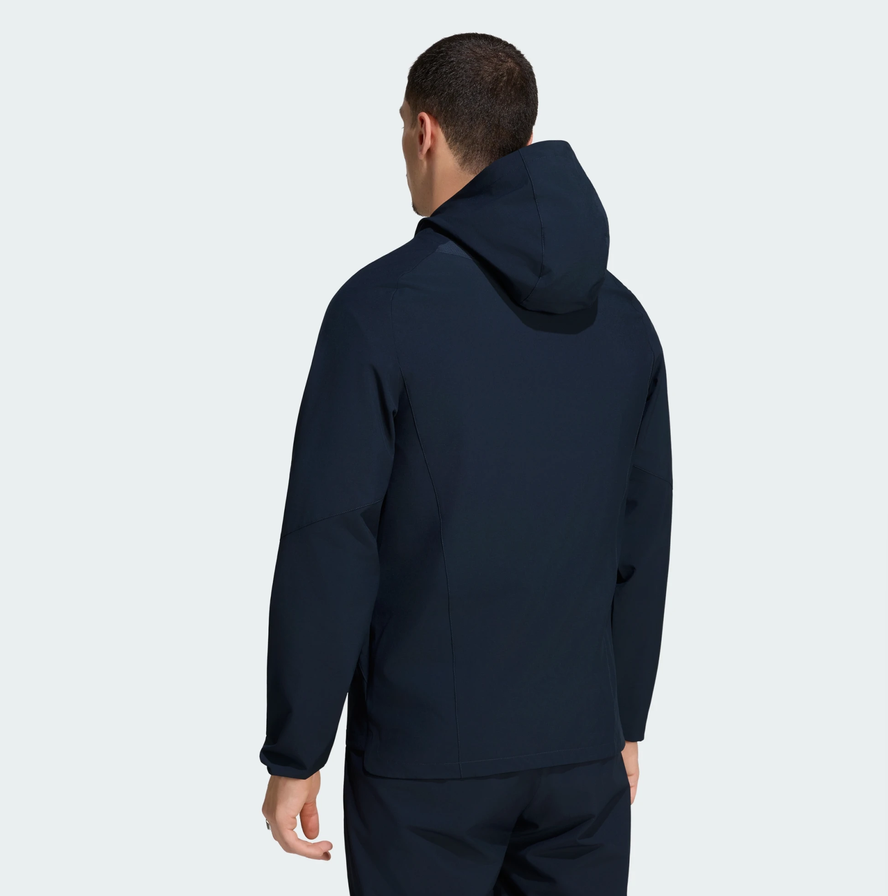 adidas giacca tiro travel real madrid full zip uomo