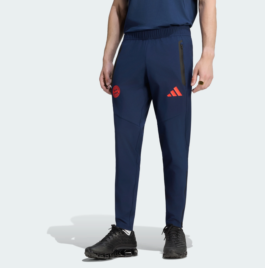 adidas pantalone tiro travel fc bayern muenchen uomo