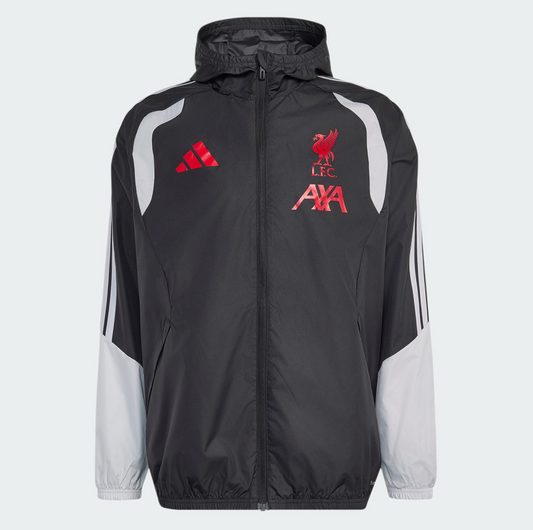 Adidas Giacca Tiro All Weather Liverpool FC nero uomo