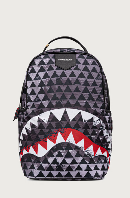 SPRAYGROUND ZAINO SHARK VIOLA NERO