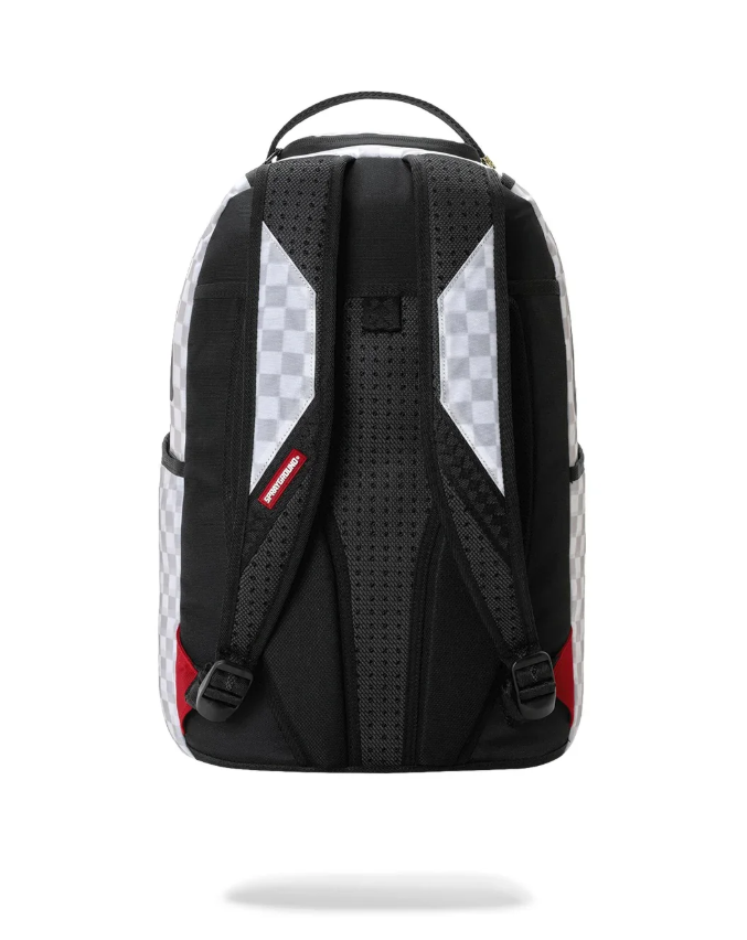sprayground zaino 3d effect white