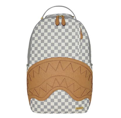 SPRAYGROUND zaino Embossed Cream Check Backpack