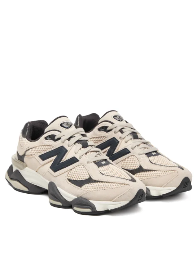 new balance 9060 beige-marrone uomo