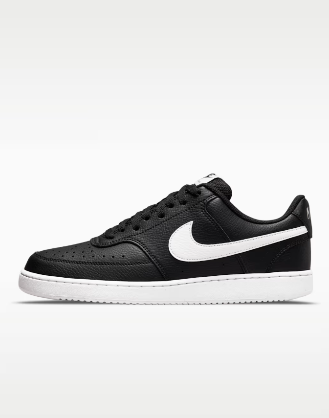 nike court vision low next nature black uomo