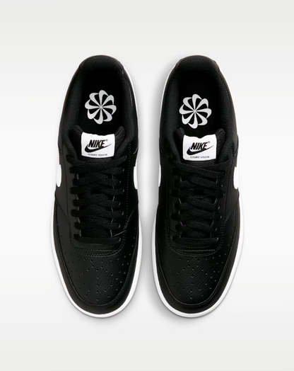 Nike Court Vision Low Next Nature black uomo