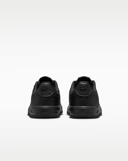 Nike Air Force 1 Low Lace (PS) BLACK BAMBINO