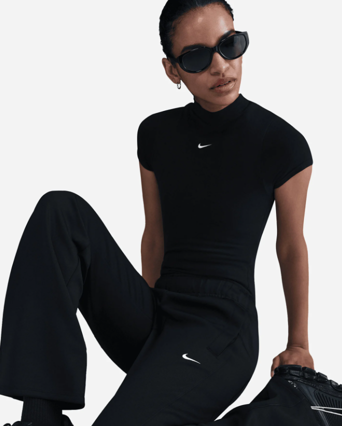 nike windrunner sportswear pantaloni windrunner nero donna