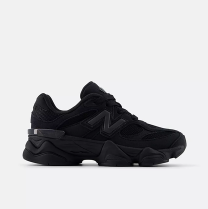 NEW BALANCE 9060 TOTAL BLACK BAMBINO