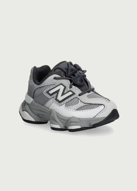 new balance 9060 grigio-grigio scuro bambino