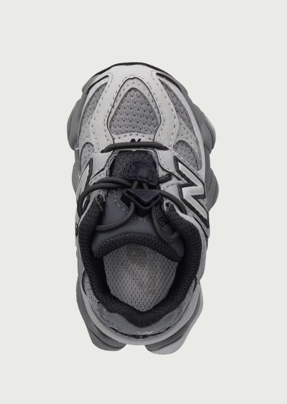 new balance 9060 grigio-grigio scuro bambino