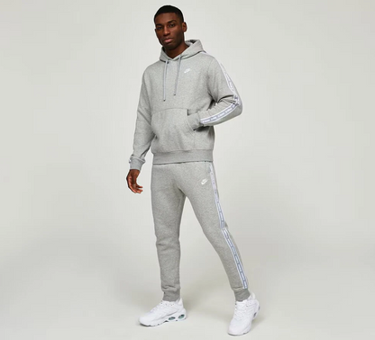 NIKE TUTA CLUB FLEECE GRAPHIC  GRIGIO UOMO